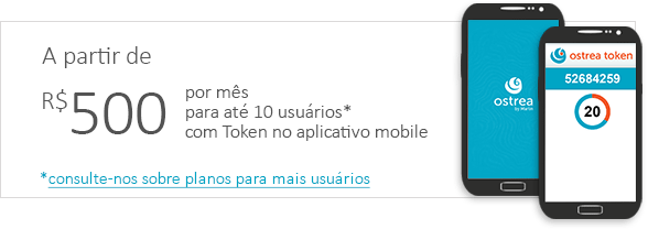 Planos por mês para cada até 10 usuários